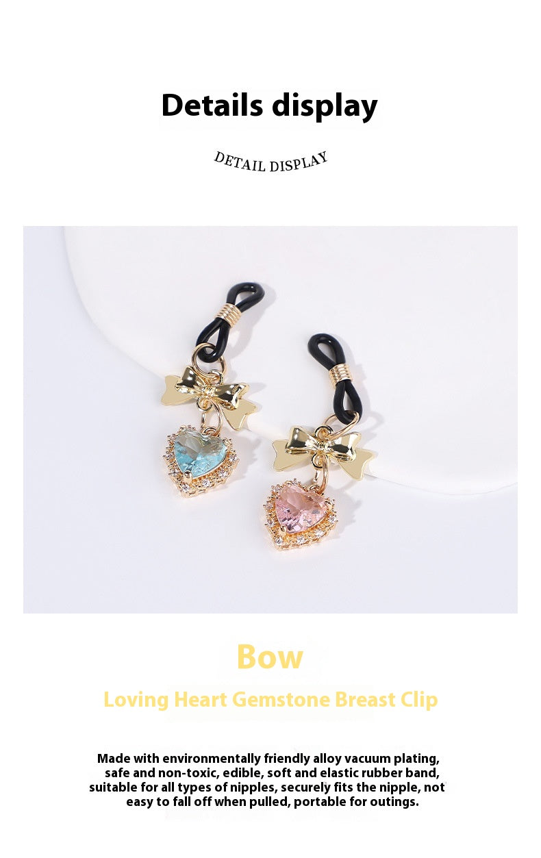 EmberIntimacy Secret Jewel Nipple Clamps