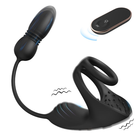EmberIntimacy's Scorpio - The Thrusting Prostate Massager & Vibrating Ring