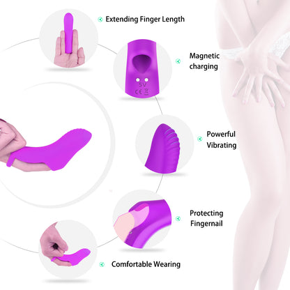 EmberIntimacy's Impulse - Remote Control Vibrating Finger Sleeve