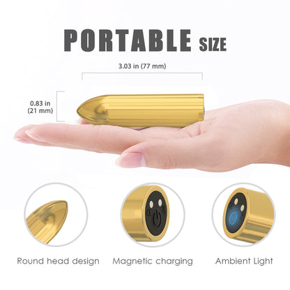 EmberIntimacy's Ricochet - The Remote Control Golden Bullet Vibe