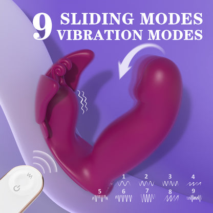 EmberIntimacy's Linger - Remote Control Sliding & Vibrating Wearable