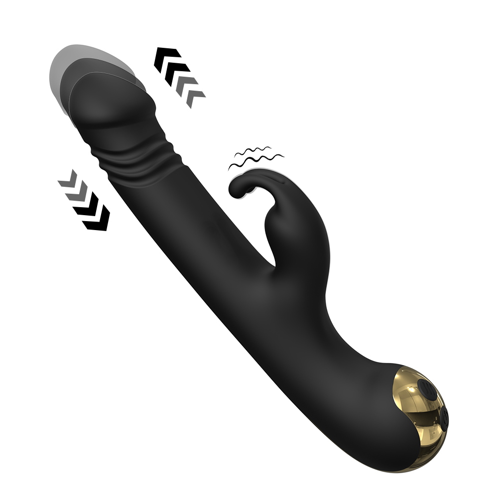EmberIntimacy's Chariot - Telescopic Thrusting & Vibrating Rabbit Dildo
