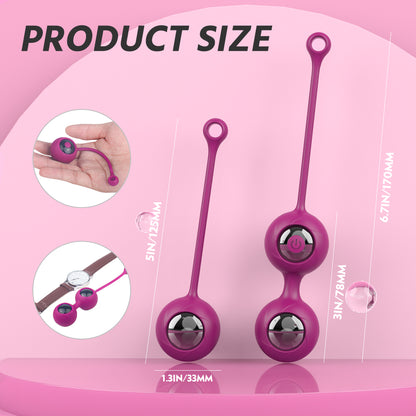 EmberIntimacy's Vesta - The Vibrating & Progressive Kegel Training Set