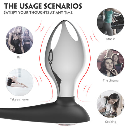 EmberIntimacy's Sovereign - 3-Stage Anal Training Plug & Cock Ring Kit
