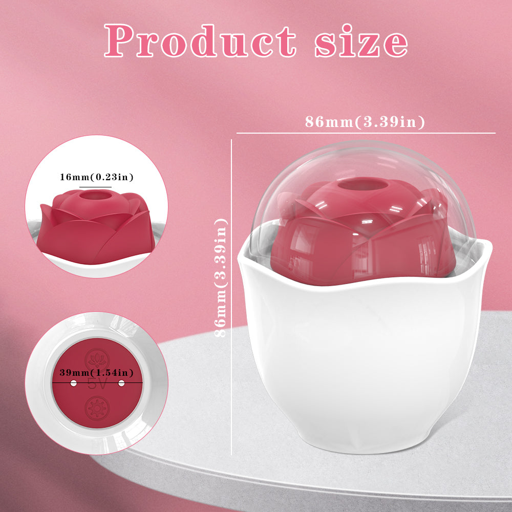 EmberIntimacy's Nocturne - The Luminous Rose Suction & Tapping Lamp
