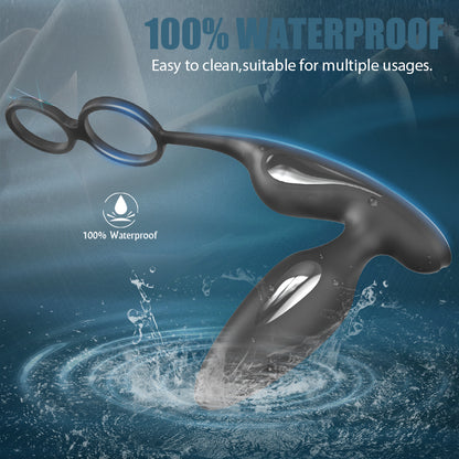 EmberIntimacy's Zenith - The E-Stim Vibrating Prostate Massager & Ring