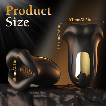 EmberIntimacy's Crucible - The Vibrating Oral Sex & Glans Stamina Trainer