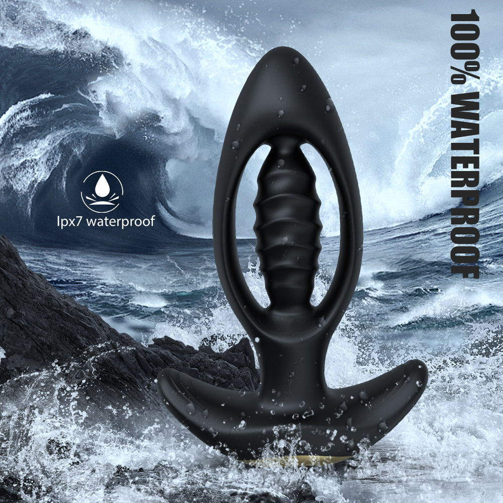 EmberIntimacy's Caldera - The Pulsating Hollow-Core Prostate & G-Spot Plug