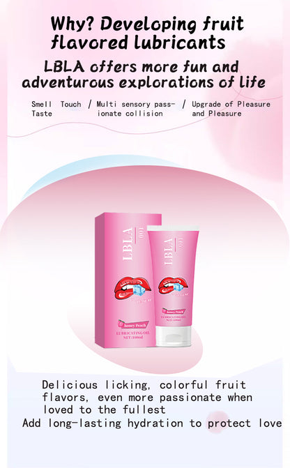 EmberIntimacy Peach Passion Oral-Safe Lubricant