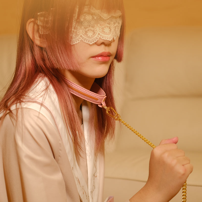 SEVANDA "Knot of Cherished Love" Detachable Bow Collar & Leash Set