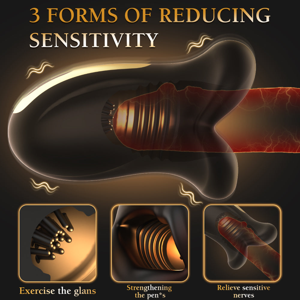 EmberIntimacy's Crucible - The Vibrating Oral Sex & Glans Stamina Trainer