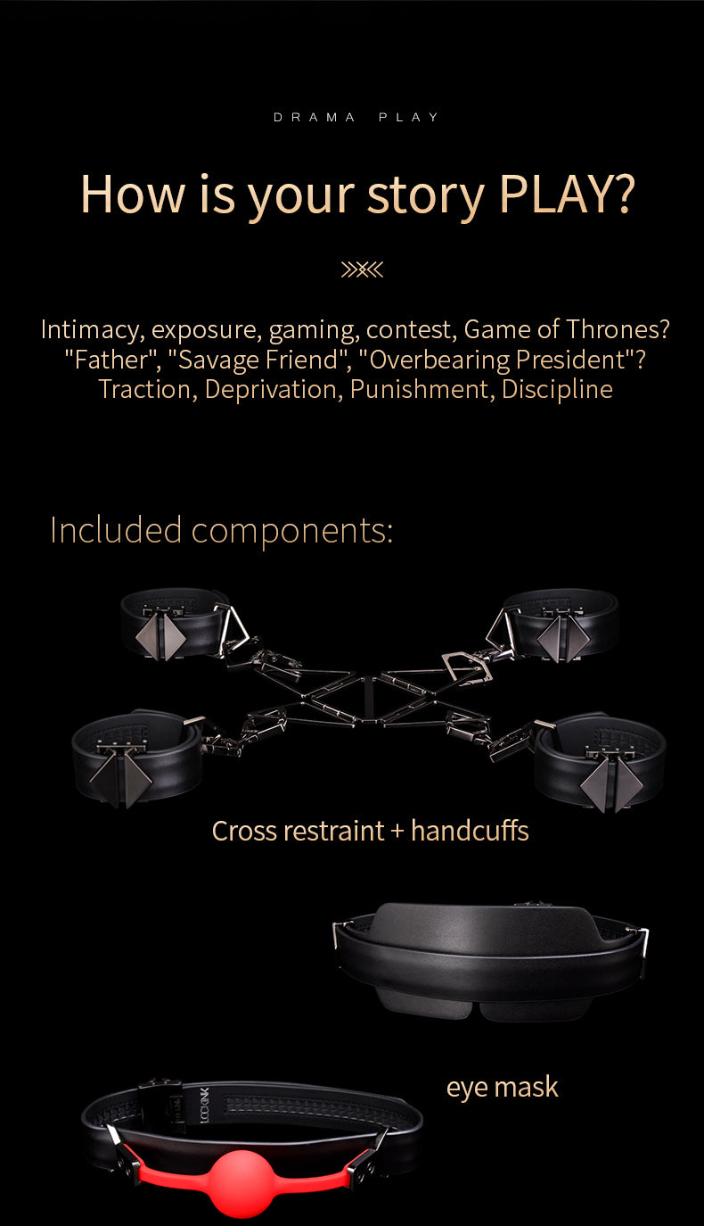 LOCKINK "Moonlight Treasure Box" Modular Bondage Exploration Set