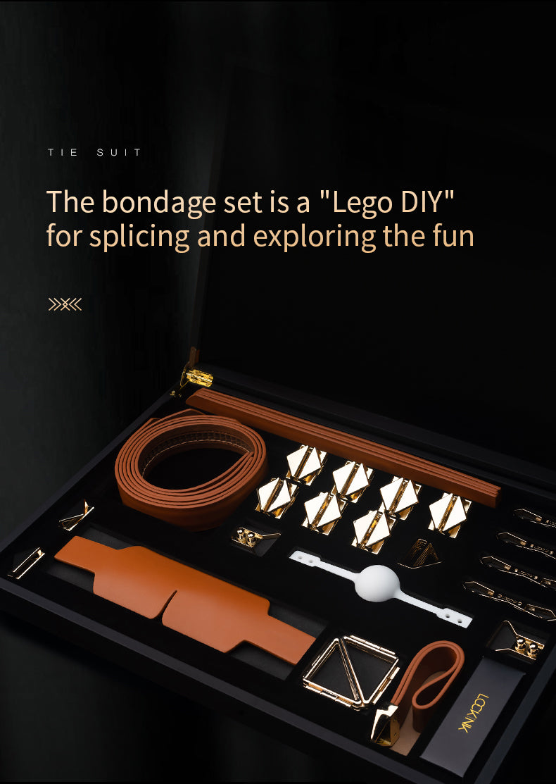 LOCKINK "Moonlight Treasure Box" Modular Bondage Exploration Set