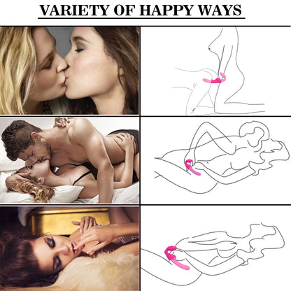 EmberIntimacy's Duet - U-Shaped Wearable Couples & Lesbian Vibrator