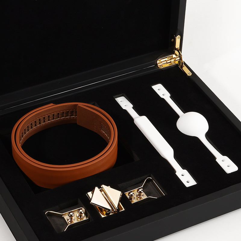 LOCKINK Colloportus "Gate of Shackles" 2-in-1 Interchangeable Gag Set