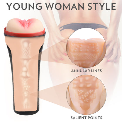 EmberIntimacy's Sanctuary - The Ultra-Realistic Classic Masturbator Cup