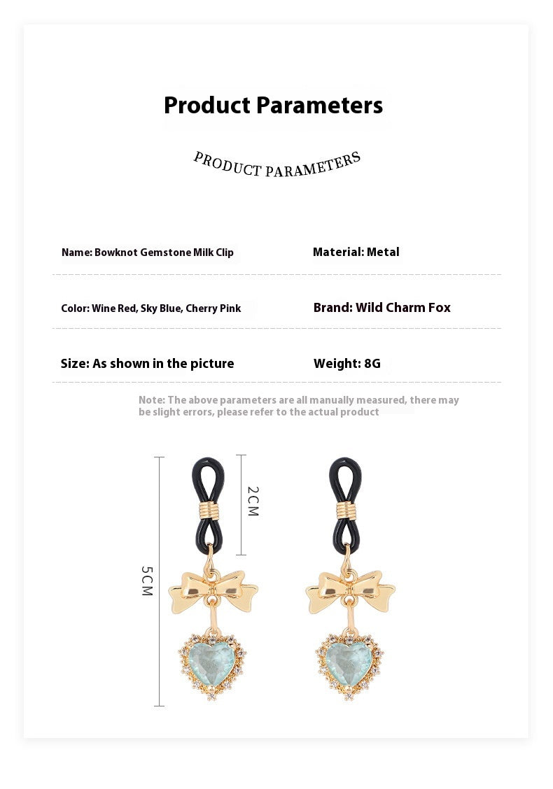 EmberIntimacy Secret Jewel Nipple Clamps