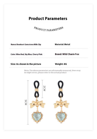 EmberIntimacy Secret Jewel Nipple Clamps