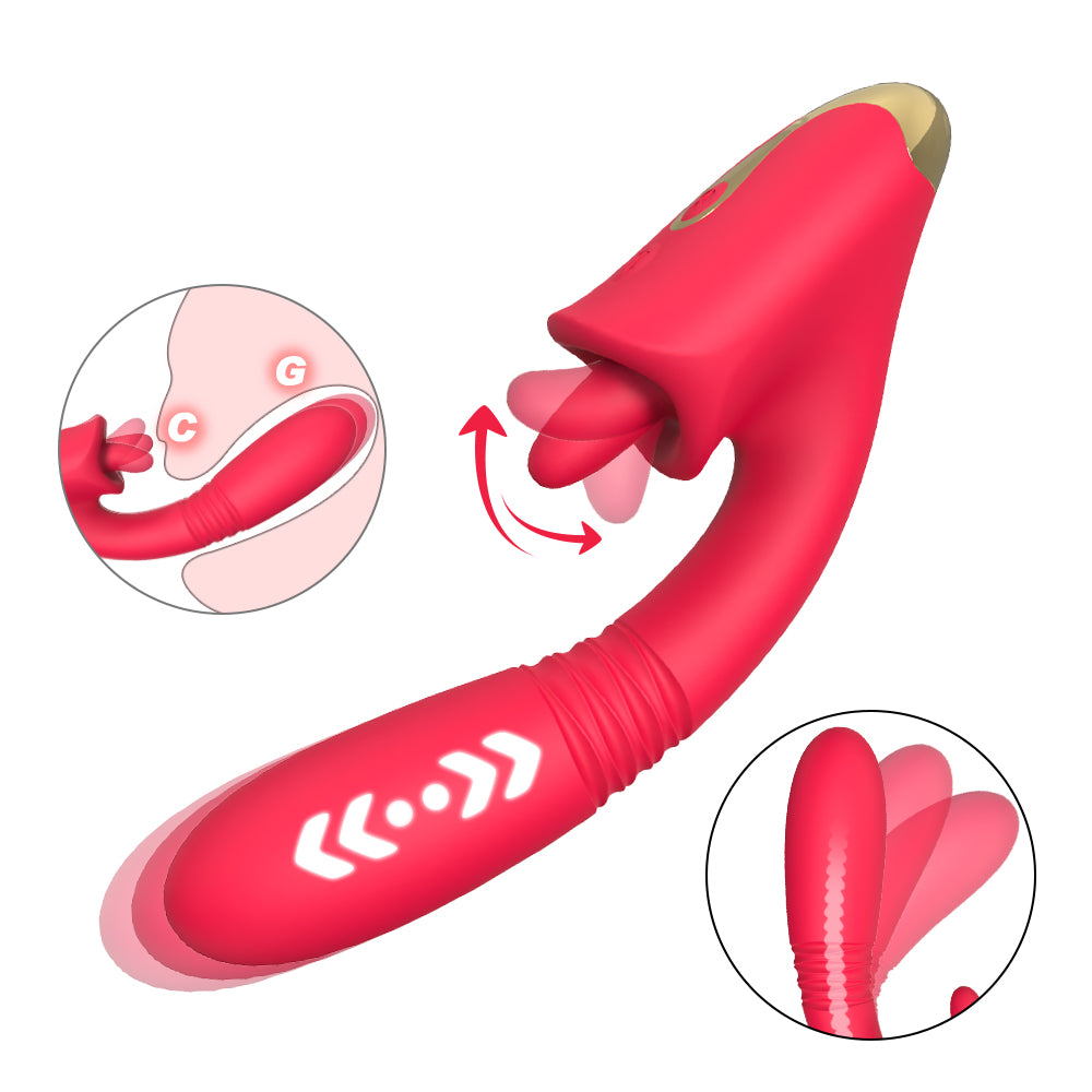 EmberIntimacy's Paragon - The Adaptive Thrusting, Licking & G-Spot Vibrator