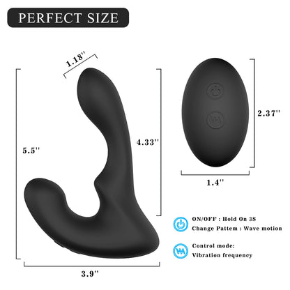EmberIntimacy's Catalyst - Waving P-Spot, G-Spot & Perineum Massager