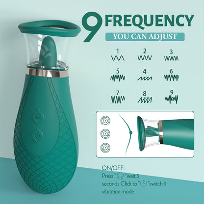 EmberIntimacy's Aria - The 3-in-1 Oral Virtuoso & G-Spot Vibrator