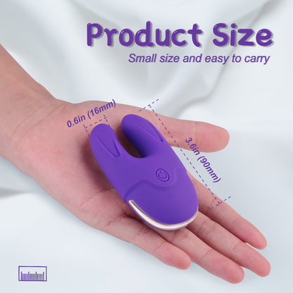 EmberIntimacy's Velvet Whisper - Discreet Dual-Motor Clitoral Vibrator
