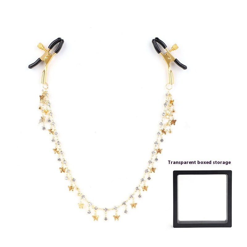EmberIntimacy Butterfly Cascade Nipple Jewelry