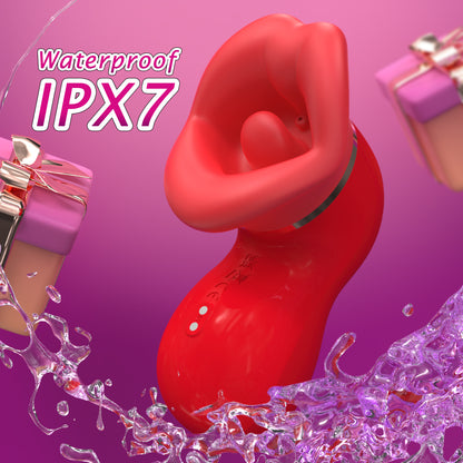 EmberIntimacy's Oracle - 3-in-1 Licking, Sucking & Vibrating Oral Sex Simulator