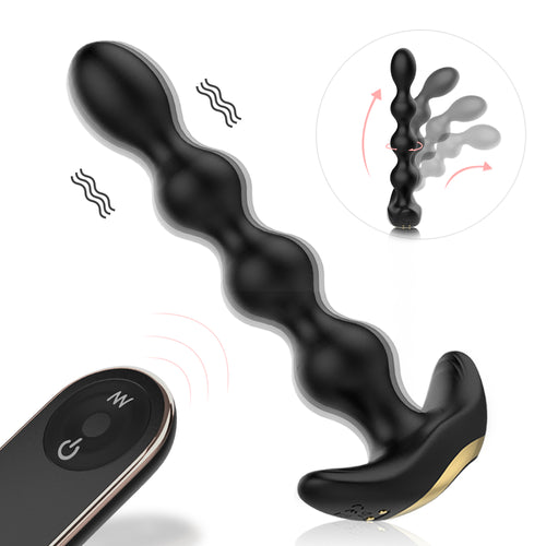 EmberIntimacy's Wyrm - The Bendable Beaded & Remote Anal Serpent