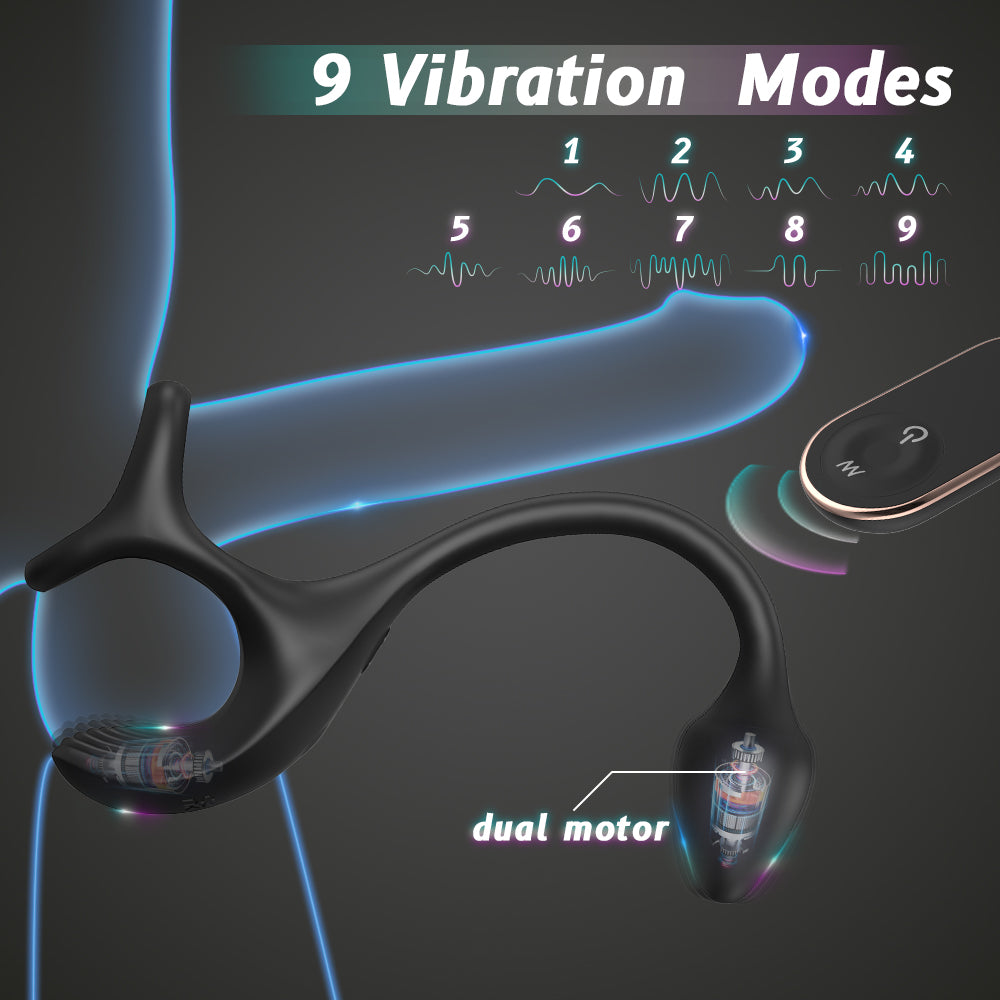 EmberIntimacy's Voyager - The Triple-Point Remote Prostate & Ring Massager
