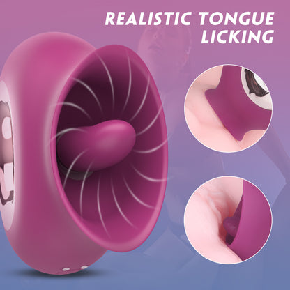 EmberIntimacy's Lyric - The Dual-Action Vibrating & Licking Tongue