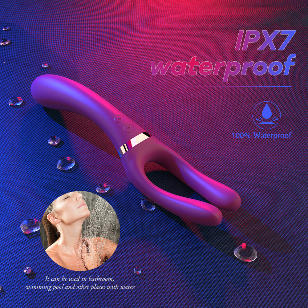 EmberIntimacy's Trident - The 3-Prong Adaptable G-Spot & Couples' Vibrator