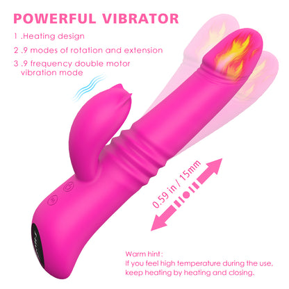 EmberIntimacy's Singularity - The 4-in-1 Heated, Thrusting & Rotating Rabbit