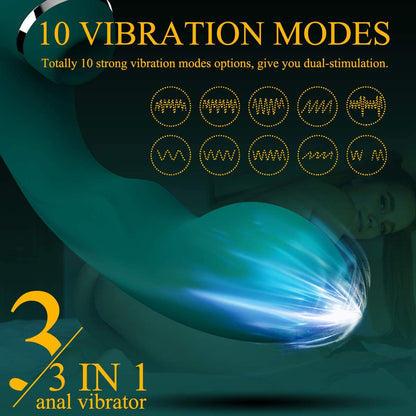 EmberIntimacy's Equinox - The 3-in-1 Tapping, Suction & G-Spot Vibrator