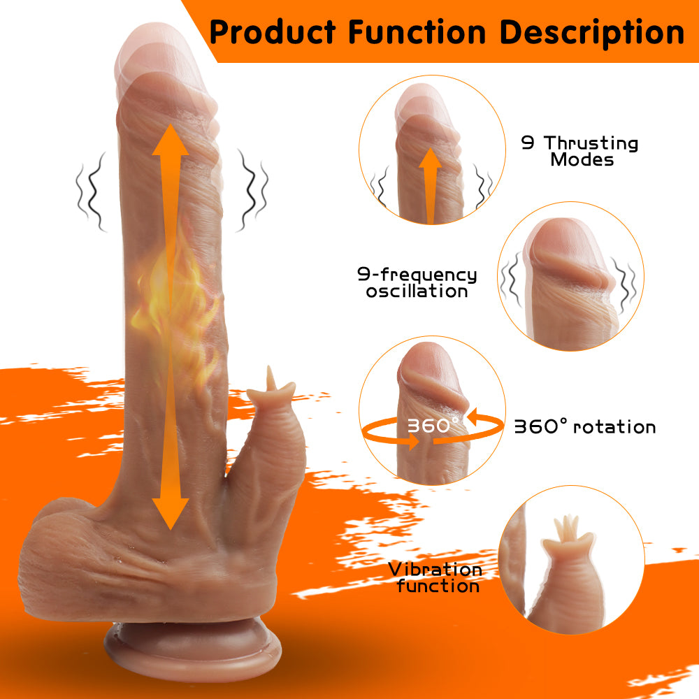 EmberIntimacy's Chimera - The All-Motion Heated & Realistic Dildo System
