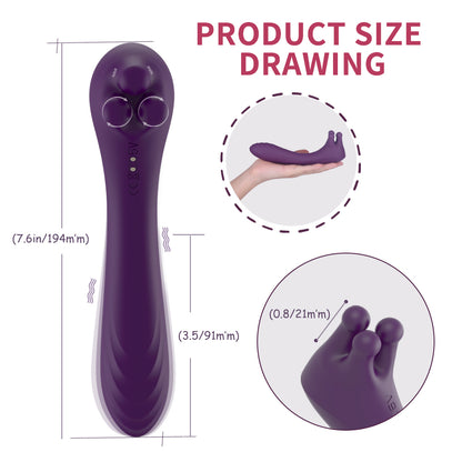 EmberIntimacy's Feline - Rotating Claw & G-Spot Kneading Vibrator