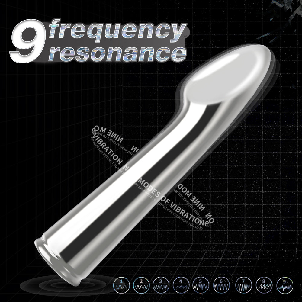 EmberIntimacy's Ambrosia - The Vibrating Metal G-Spot & Anal Spoon
