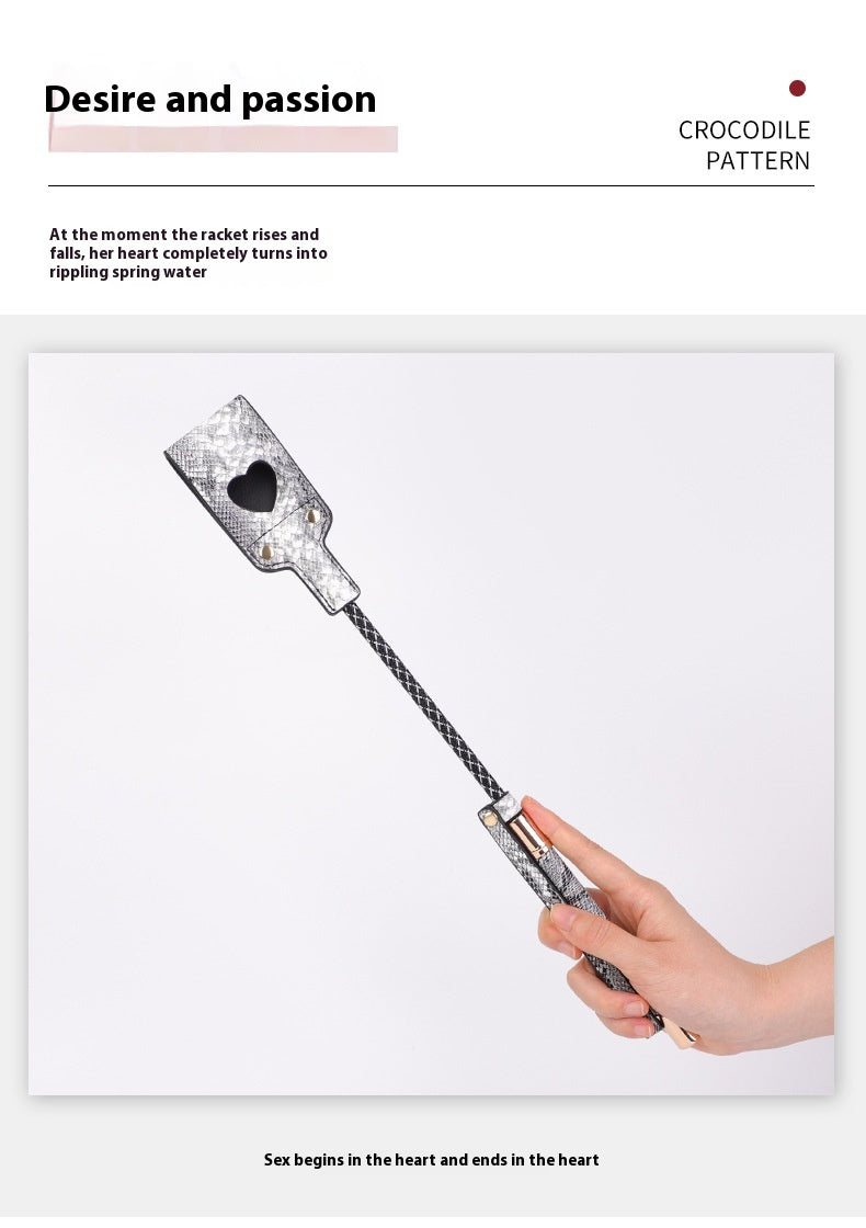 EmberIntimacy Heartbeat Riding Crop